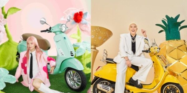 Thế giới đa sắc trong bộ sưu tập màu mới của Vespa 2023