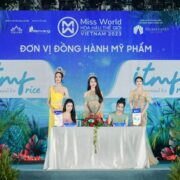 Mỹ phẩm thuần dưỡng ITMF đồng hành cùng Miss World Việt Nam 2023