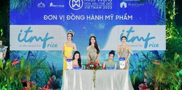 Mỹ phẩm thuần dưỡng ITMF đồng hành cùng Miss World Việt Nam 2023