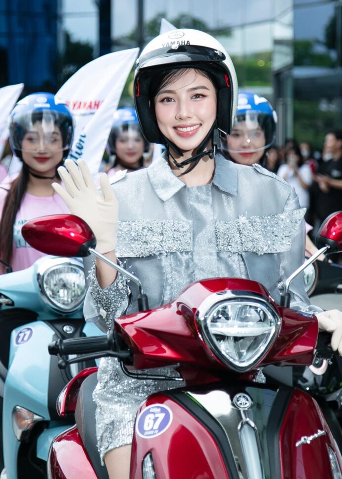 Ngày cuối tuần tuyệt vời của Thùy Tiên cùng Yamaha Riding Station
