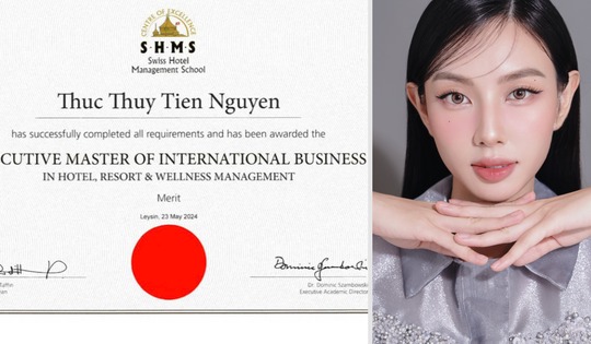 Thùy Tiên tốt nghiệp Thạc sĩ ngành Quản trị nhà hàng – khách sạn